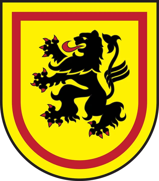 Wappen von Meißen in Sachsen in Deutschland — Stockvektor