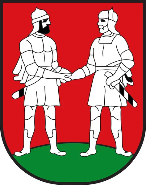 Wappen von Bünde in Nordrhein-Westfalen, Deutschland — Stockvektor