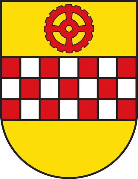 Wappen von Nordrhein-Westfalen, Deutschland — Stockvektor