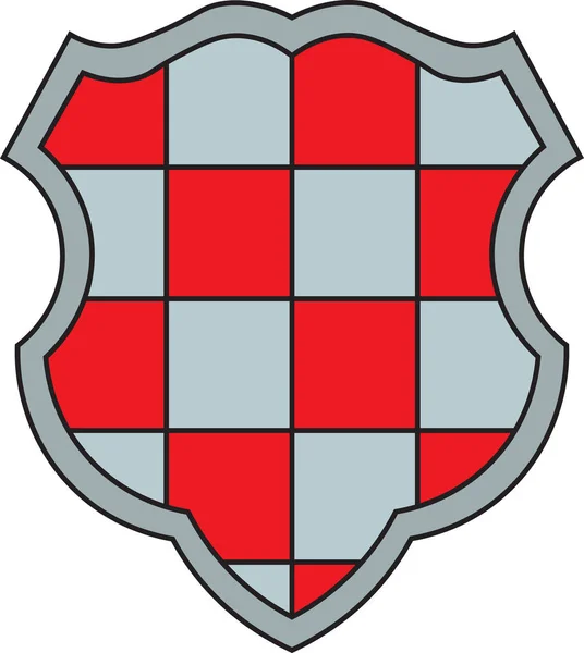 Escudo de Birkenfeld en Birkenfeld de Renania-Palatinado — Vector de stock