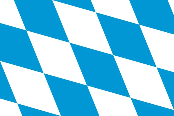 Bayerns flagga i Tyskland — Stock vektor