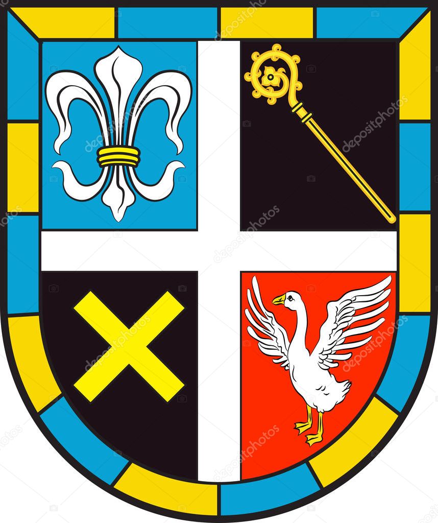 Coat of arms of Goellheim in Donnersbergkreis of Rhineland-Palat