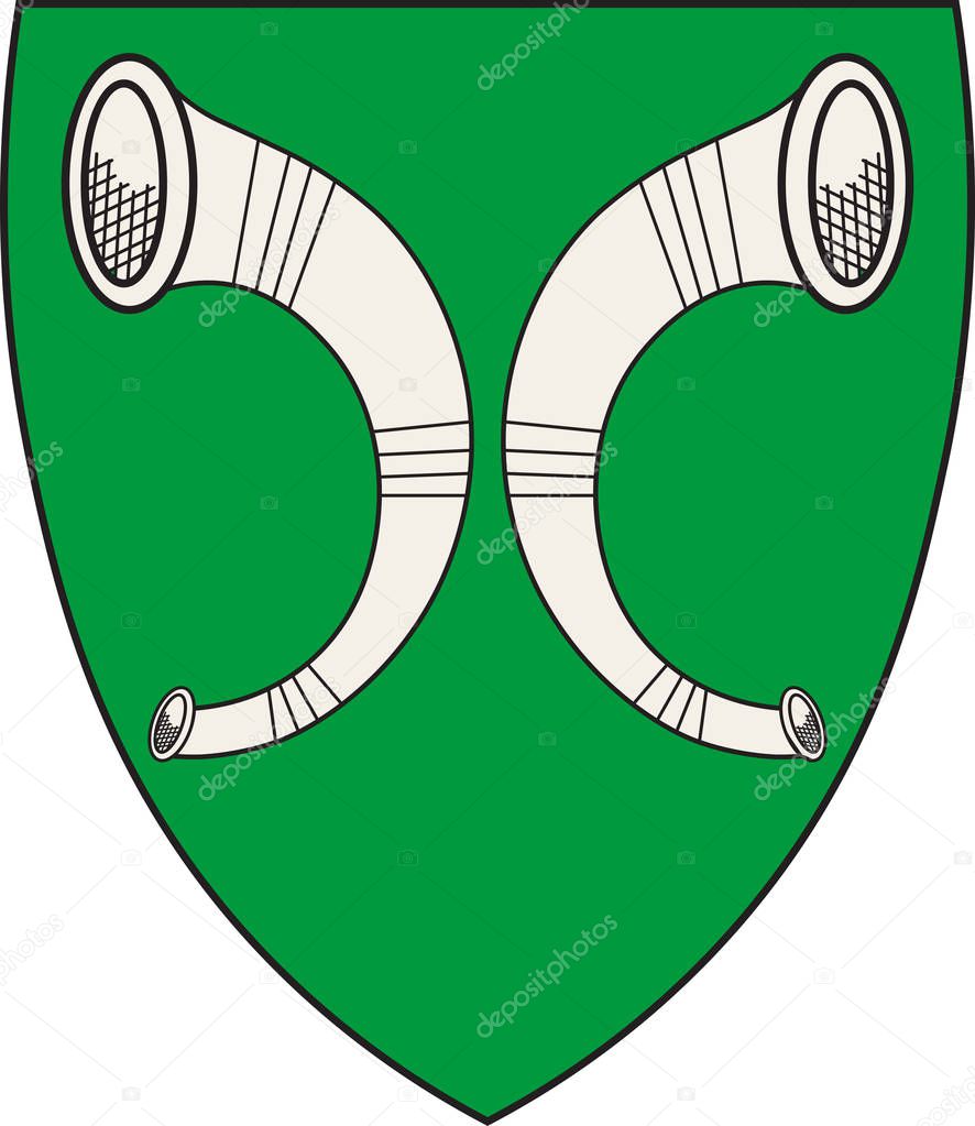 Coat of arms of Gescher in North Rhine-Westphalia, Germany
