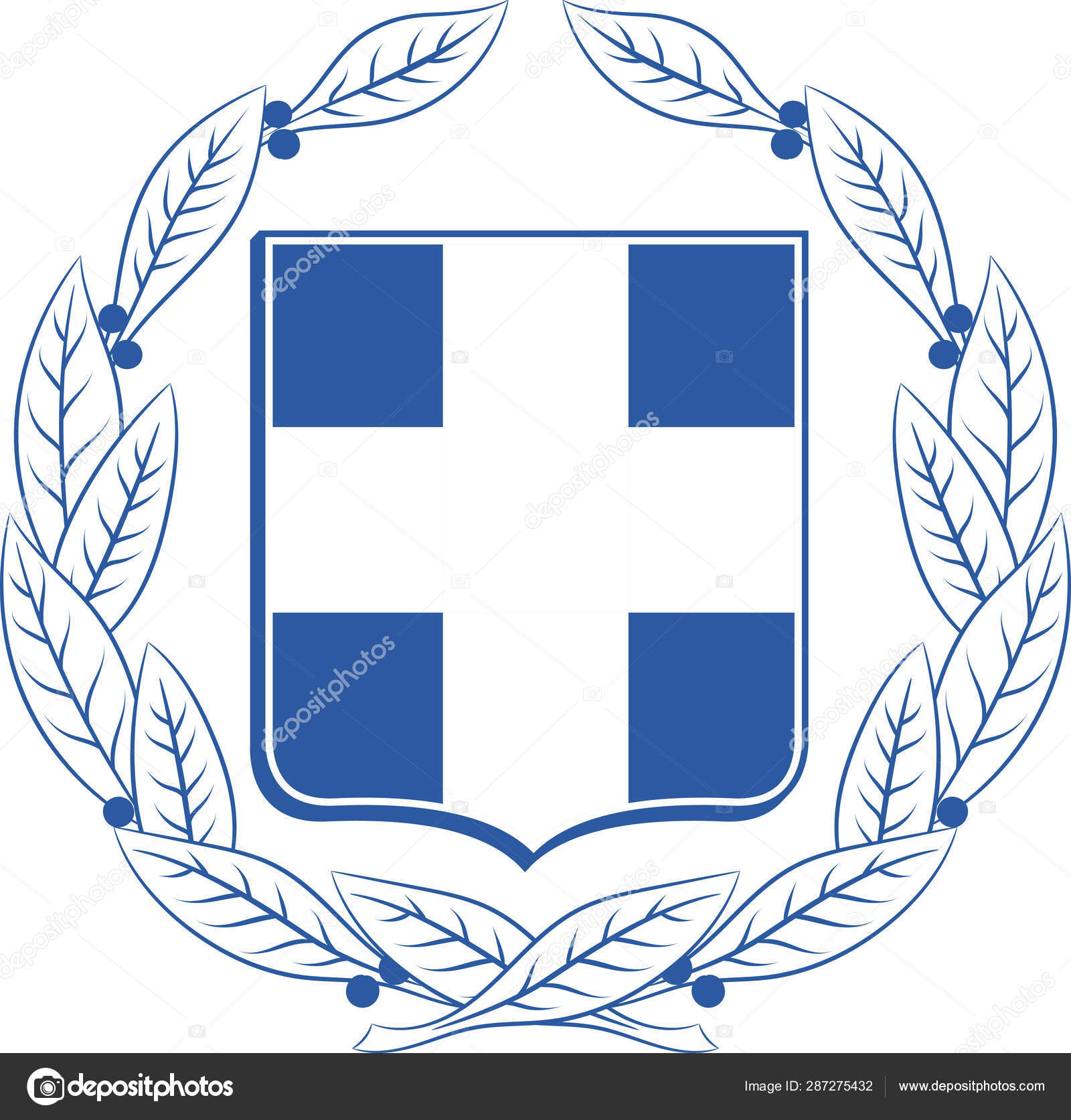 Coat of arms of Greece Stock Vector Image by ©dique.bk.ru 287275432