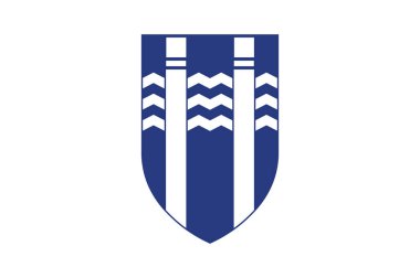 Reykjavik, İzlanda'nın başkenti şehir bayraktır