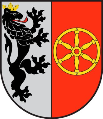 Kuzey Ren-Vestfalya'daki Rheda-Wiedenbrueck arması, Ge