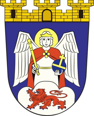 Kuzey Ren-Vestfalya eyaletindeki Siegburg arması, Almanya