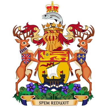 Kanada'da New Brunswick arması