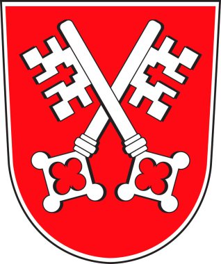 Bavyera'da Yukarı Palatinate'deki Regensburg arması, Germa