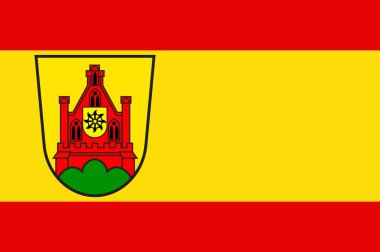 Kuzey Ren-Vestfalya eyaletindeki Gevelsberg bayrağı, Almanya