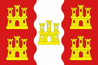 Nouvelle-Aquitaine Lot-et-Garonne içinde Vienne bayrağı La