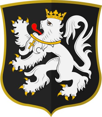 Belçika'nın Flaman Bölgesinde Gent arması