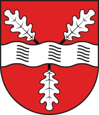 Almanya'da Schleswig-Holstein'da Reinbek arması