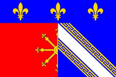 Grand EST Haute-Marne Chaumont bayrağı idari r