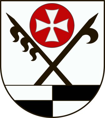 Baden-Wuerttemberg'deki Schwabisch Hall arması, Almanya