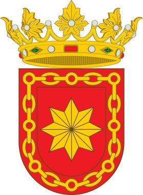 İspanya'da Navarre'de Estella arması