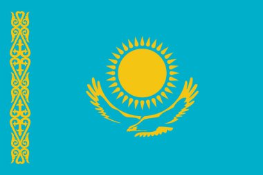 Kazakistan bayrağı