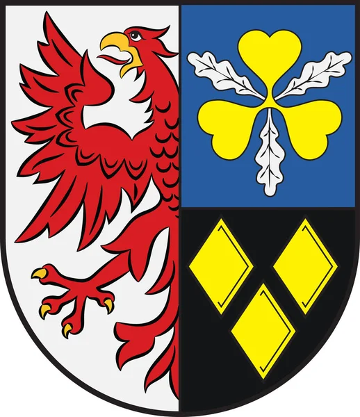 Wappen von Stendal in Sachsen-Anhalt — Stockvektor