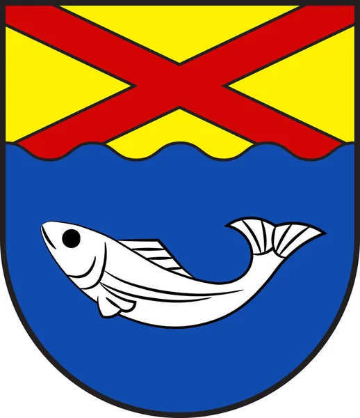 Státní znak Kalletalu v Severním Porýní-Vestfálsku, Německo — Stockový vektor
