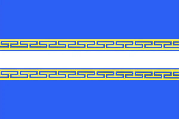 Bandera de Marne en Grand Est es una región administrativa francesa de — Vector de stock
