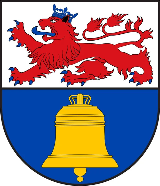 Wappen von Overath in Nordrhein-Westfalen, Deutschland — Stockvektor