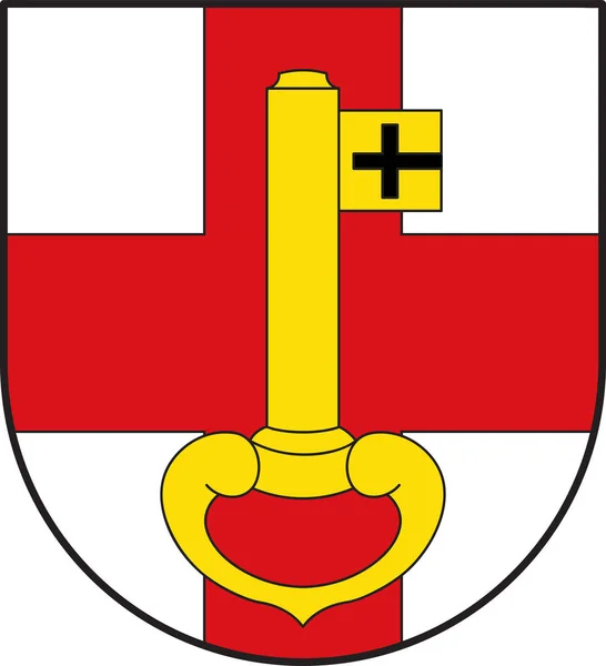 Wappen von Rheinberg in Nordrhein-Westfalen, Deutschland — Stockvektor