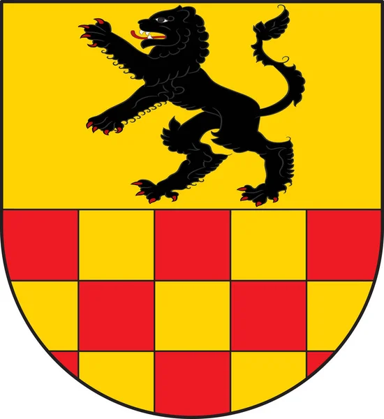 Wappen von Linnich in Nordrhein-Westfalen, Deutschland — Stockvektor