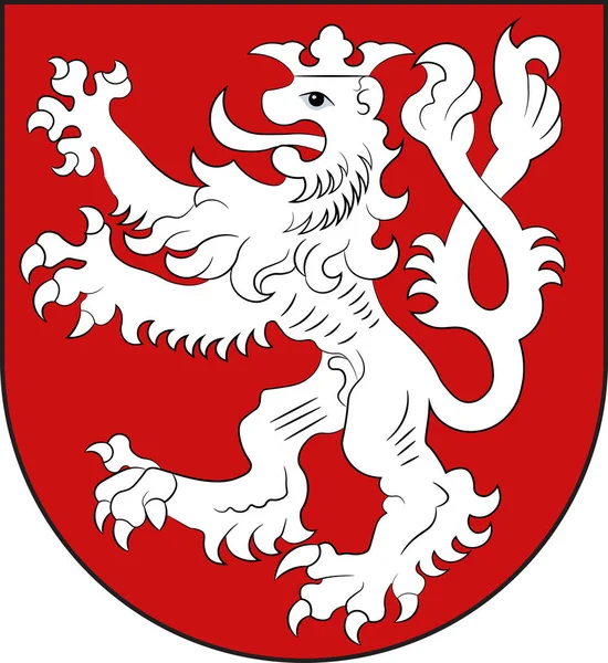 Heinsberg címere Észak-Rajna-Vesztfáliában, Németország — Stock Vector