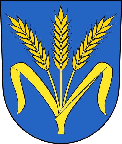 Wappen von Hirslanden in der Schweiz — Stockvektor