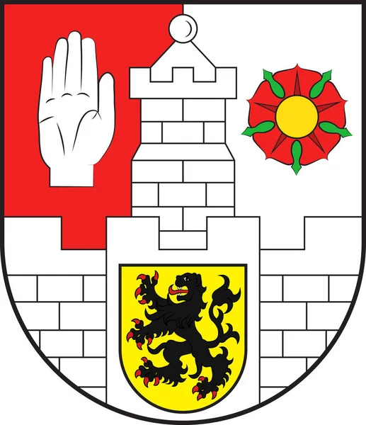 Wappen von Altenburg in Thüringen in Deutschland — Stockvektor