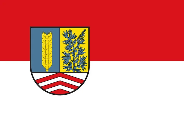 Flag of Steinhagen in North Rhine-Westphalia, Germany — Stock Vector