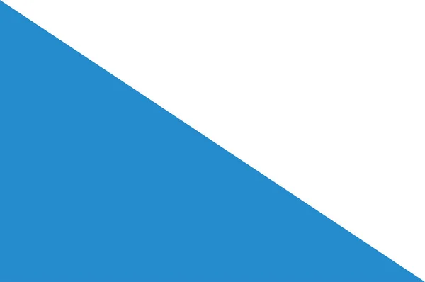 Vlag van Zürich — Stockvector