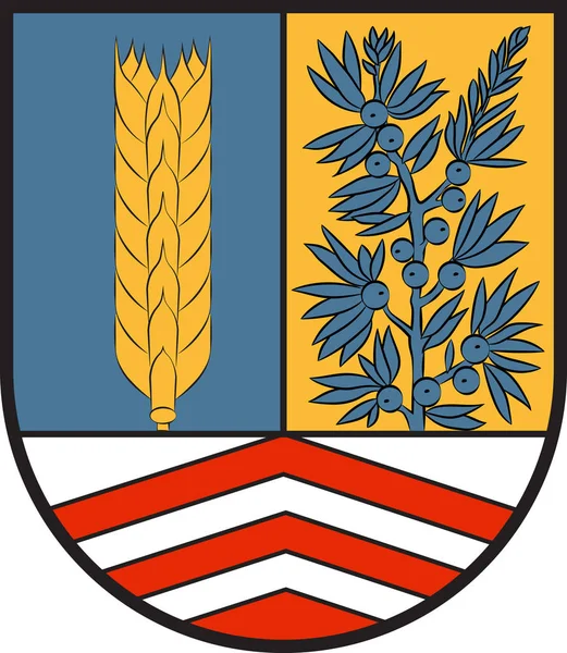 Wappen von Steinhagen in Nordrhein-Westfalen, Deutschland — Stockvektor