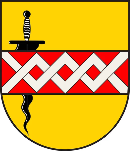 Wappen von Bornheim in Nordrhein-Westfalen, Deutschland — Stockvektor