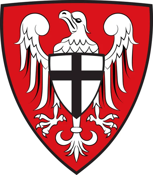 Wappen des Hochsauerlandkreises in Nordrhein-Westfalen, — Stockvektor
