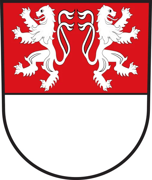 德国北莱茵-威斯特法伦州维滕的臂衣 — 图库矢量图片