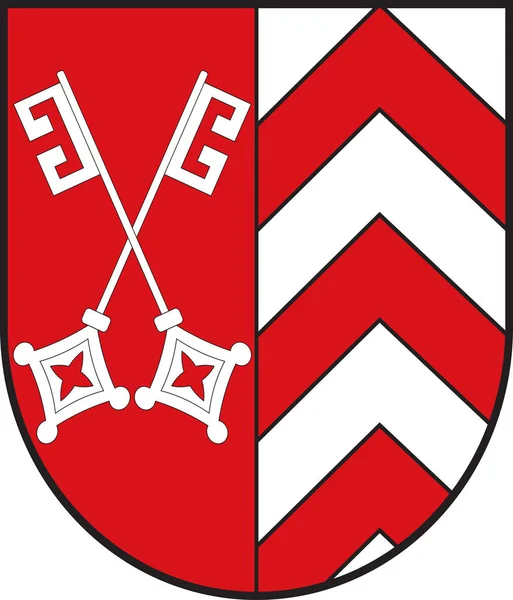 Wappen von Minden-Lübbecke in Nordrhein-Westfalen, Keim — Stockvektor