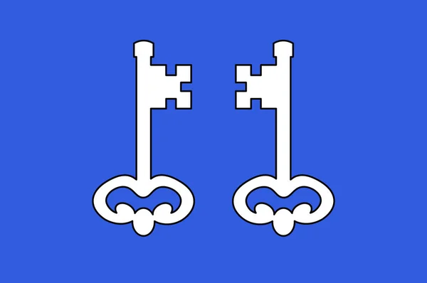 Mont-de-Marsan címere a Landes a Nouvelle-Aquitaine a La — Stock Vector
