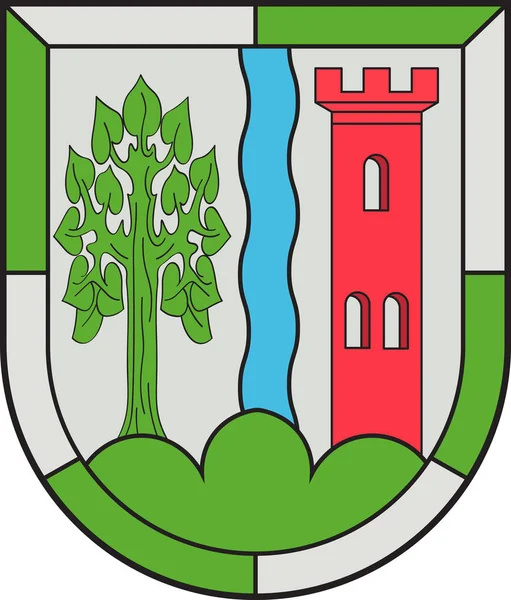 Lambrecht-Wappen in Bad Dürkheim in Rheinland-Pfalz — Stockvektor