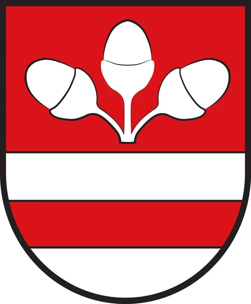 Kirchlengern címere Észak-Rajna-Vesztfália, Németország — Stock Vector