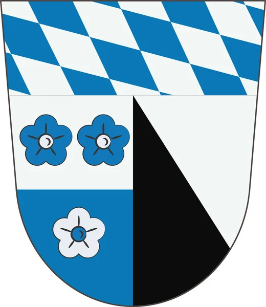 Wappen von Kelheim in Niederbayern — Stockvektor