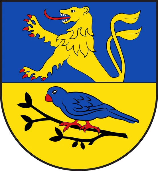 Wappen von Geilenkirchen in Nordrhein-Westfalen, Deutschland — Stockvektor