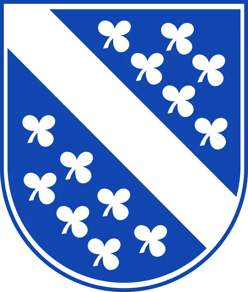 ヘッセのカッセルの紋章, ドイツ — ストックベクタ