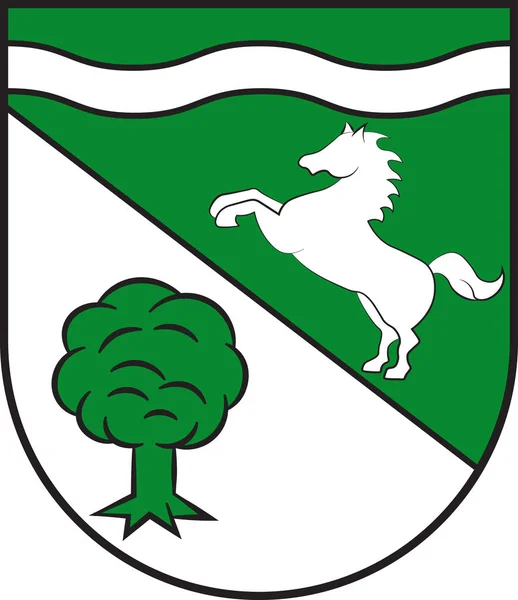 Herzebrock-Clarholz címere Észak-Rajna-Vesztfália, G — Stock Vector