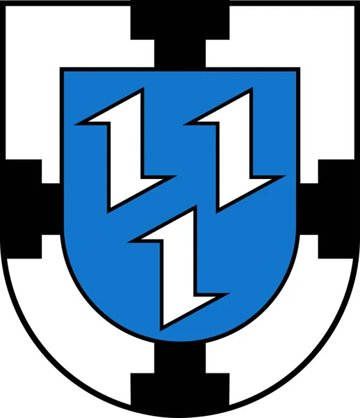 Escudo de Bottrop en Renania del Norte-Westfalia, Alemania — Archivo Imágenes Vectoriales