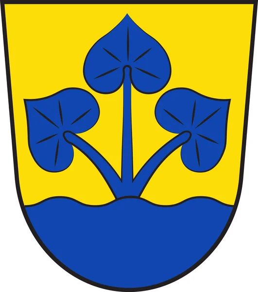 Wappen des Landes Nordrhein-Westfalen, Deutschland — Stockvektor