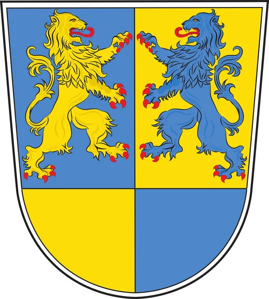 Wappen von Northeim in Niedersachsen, Deutschland — Stockvektor