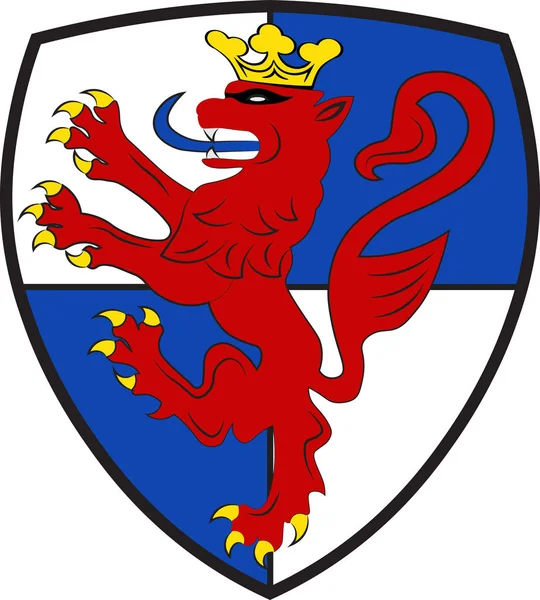 Escudo de Horstmar en Renania del Norte-Westfalia, Alemania — Archivo Imágenes Vectoriales