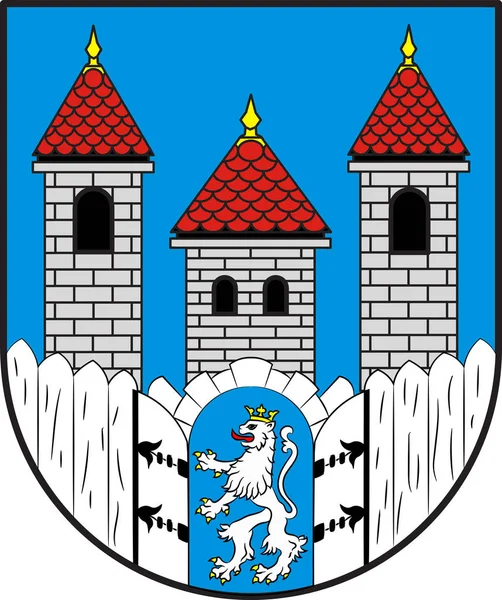 Wappen von holzminden in niedersachsen — Stockvektor