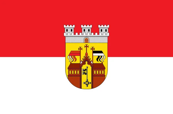 Bandera de Herford en Renania del Norte-Westfalia, Alemania — Archivo Imágenes Vectoriales
